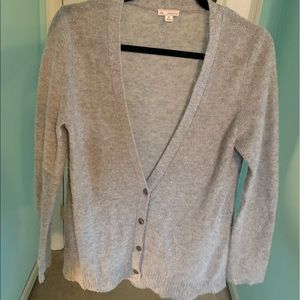 Sparkly Grey Sweater Cardigan